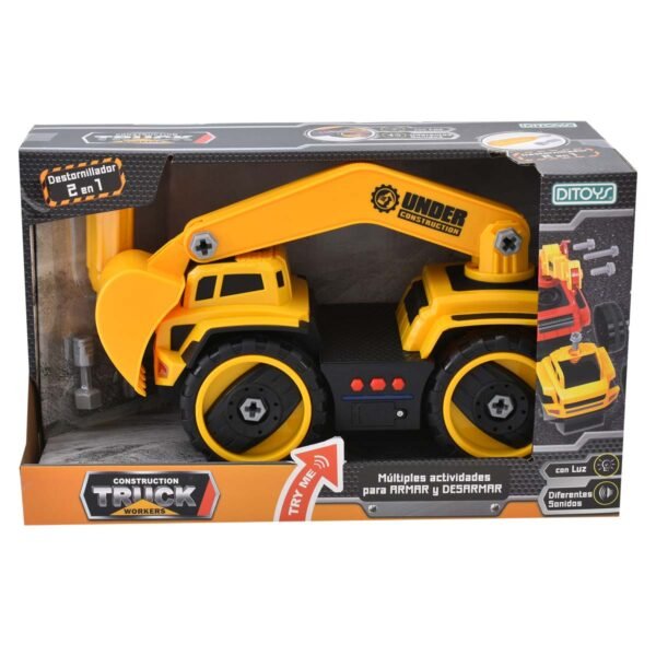CAMION CONSTRUCCION 2342 DITOYS LUZ Y SONIDO