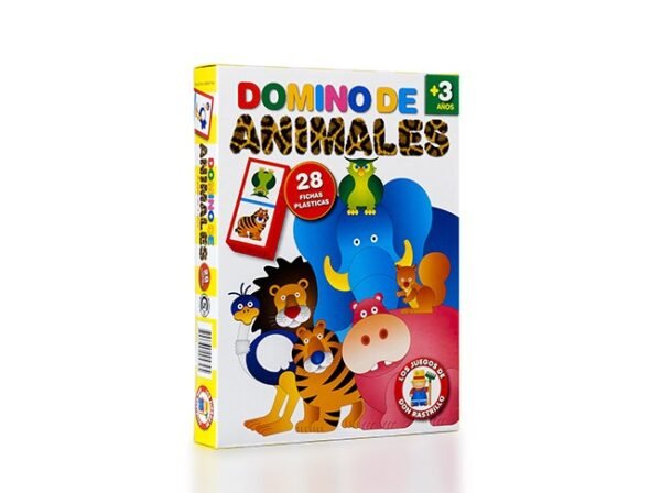 DOMINO DE ANIMALES 28 FICHAS 200 RUIBAL