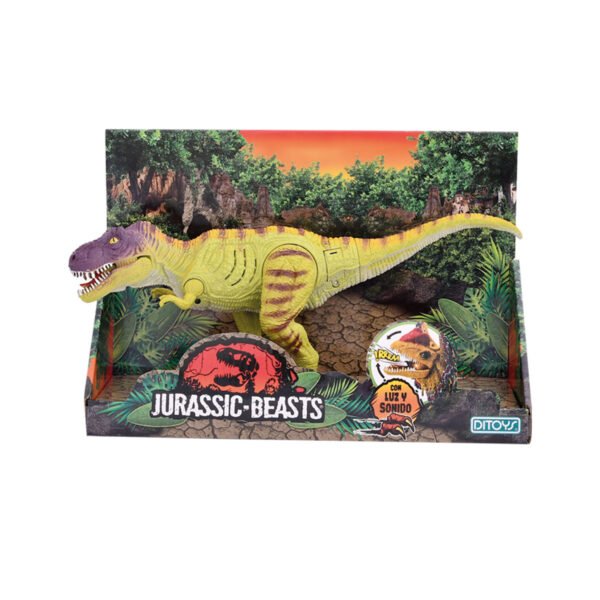 DINOSAURIO JURASSIC BEASTS LUZ+SONIDO 2529 DITOYS