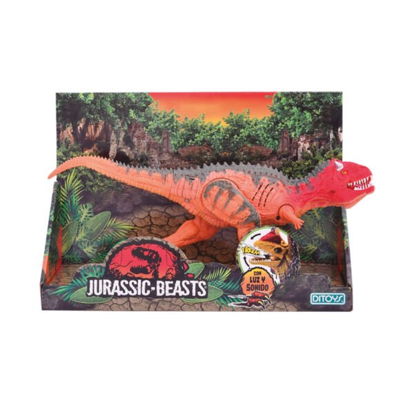 DINOSAURIO JURASSIC BEASTS LUZ+SONIDO 2529 DITOYS