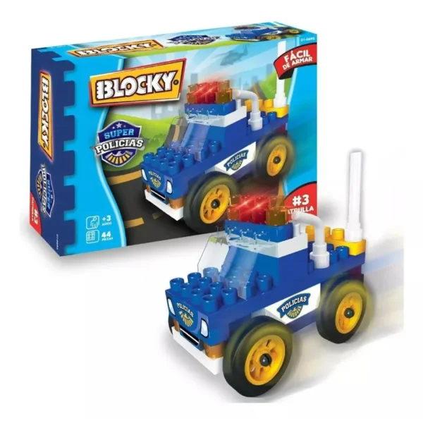 BLOCKY MINI POLICIAS 0695