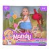 MANDY MUÑECA EN BICICLETA 2685 DITOYS