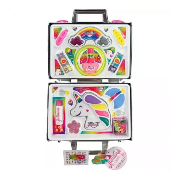 JULIANA VALIJA MAKE UP UNICORN PLATINUM SISJUL117