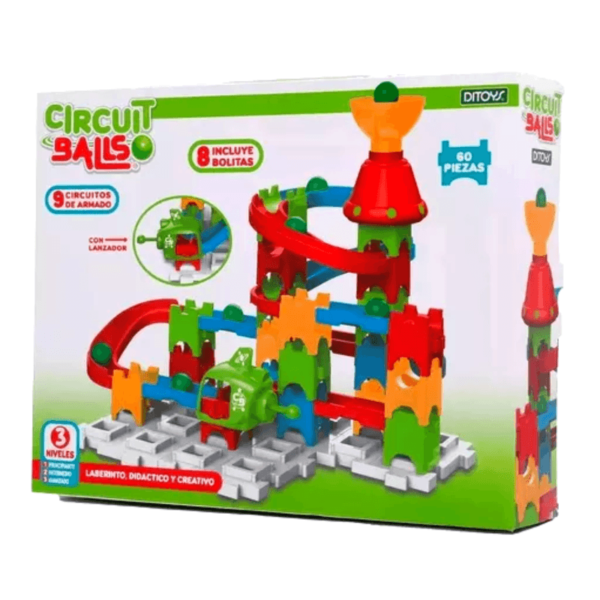 CIRCUIT BALLS 60 PZAS 2716 DITOYS