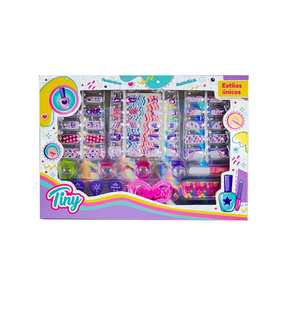 TINY SET DE UÑAS POSTIZAS 53701 SEBIGUS
