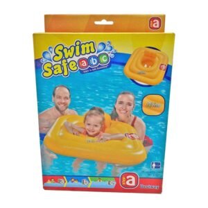 SALVAVIDA BABY SEAT CUADRADO CON PASA PIE 32050 BESTWAY