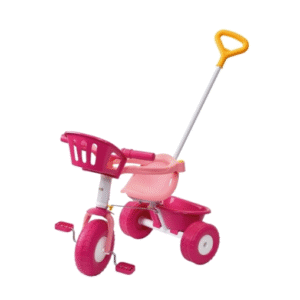 TRICICLO PINK METAL CON BARRAL 3500 RONDI