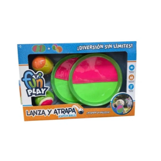 FUN PLAY LANZA Y ATRAPA CON VELCRO 55330 BECHAR