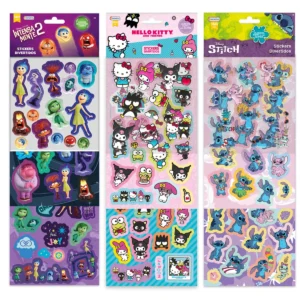 SET STICKERS PERSONAJES TAP00400