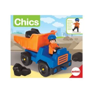 CHICS CAMION VOLCADOR CON MUÑECO 9901 ANTEX