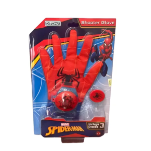 SPIDERMAN SHOOTER GLOVES LANZA DISCOS 2609 DITOYS