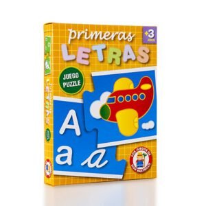 PRIMERAS LETRAS 206 JUEGO PUZZLE RUIBAL