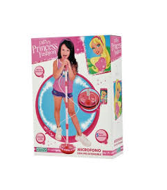 PRINCESS MICROFONO DE PIE 2263 LUCES+MELODIAS DIT