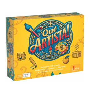 QUE ARTISTA! JUEGO PARA DIBUJAR, ACTUAR Y MODELAR