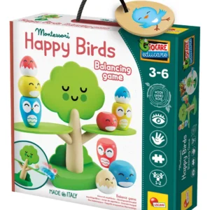 MONTESSORI HAPPY BIRDS FIGURAS DE MADERA 105397