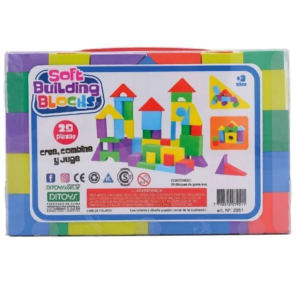 SOFT BUILDING BLOCKS 29 PZAS 2951 DITOYS