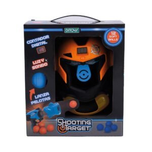 SHOOTING TARGET LANZA PELOTAS LUZ Y SONIDO 2997 DITOYS
