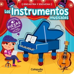 ENCASTRA Y ESCUCHA LOS INSTRUMENTOS MUSICALES LIBRO BORA