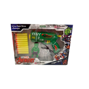 AVENGERS TRIGGER DARTS MUÑECO Y ANTEOJOS 2607
