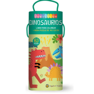 TUBICOLOR DINOSAURIOS LIBRO PARA COLOREAR GUADAL