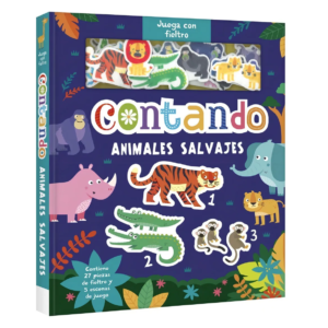 CONTANDO ANIMALES SALVAJES LIBRO FELPITAS BORA