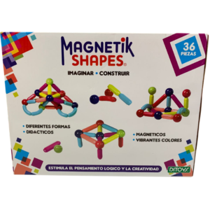 MAGNETIK SHAPES 36 PZAS 2862 DITOYS