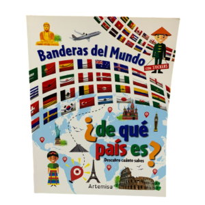 BANDERAS DEL MUNDO DE QUE PAIS ES LIBRO BORA