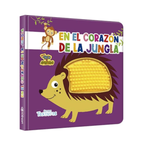 EN EL CORAZON DE LA JUNGLA LIBRO TEXTURAS BORA