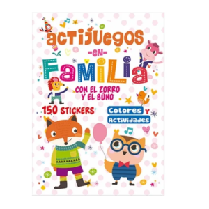 ACTIJUEGOS EL ZORRO Y EL BUHO LIBRO BORA