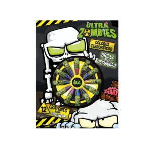 ULTRA ZOMBIES CRAYONES TERRORIFICOS LIBRO BORA