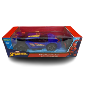 SPIDERMAN AUTO RADIO CONTROL LANZA HUMO 2909 DITOYS
