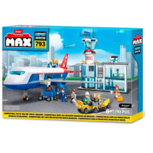MAX AIRPORT ADVENTURE 793 PZAS LADRILLOS 7644 IMPO