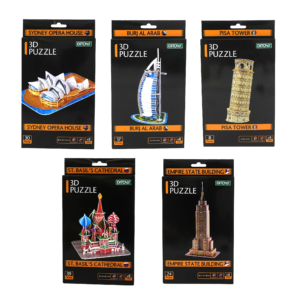 3D PUZZLE PARA ARMAR SURTIDO 2998 DITOYS