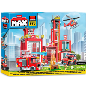 MAX ESTACION DE BOMBEROS 976 PZAS LADRILLOS 7646 IMPO
