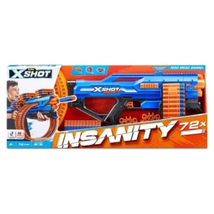X-SHOT INSANITY MAD MEGA BARREL 7476 IMPO SUDAMERICANA