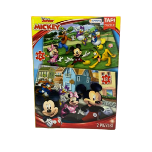 MICKEY PUZZLE X 2 12 -18 PZAS DCH07689
