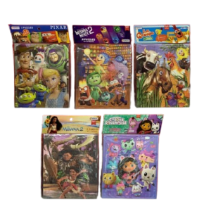 PUZZLE PERSONAJES 6 Y 9 PZAS TAP00528 TAPIMOVIL