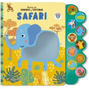 MUNDO DE SONIDOS Y TEXTURAS SAFARI LIBRO GUADAL