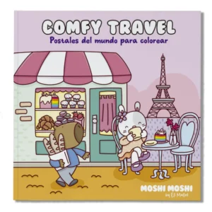 MOSHI MOSHI COMFY TRAVEL LIBRO PARA COLOREAR GUADAL