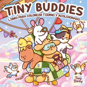 MOSHI MOSHI TINY BUDDIES LIBRO PARA COLOREAR GUADAL