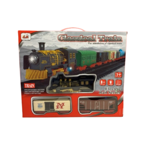 TREN CLASSICAL TRAIN CON VIAS LUZ Y SONIDO 50323 SEBIGUS