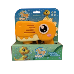 TINY BURBUJERO PISTOLA DINO CON LUZ 55839