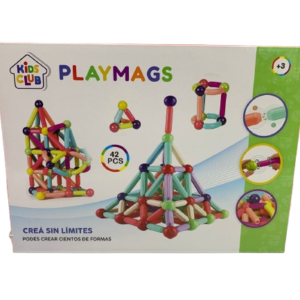 BLOQUES MAGNETICOS KIDS CLUB 42 PCS 55197 BECHAR