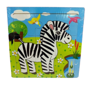 PUZZLE MADERA ANIMALES/VEHICULOS 55808 BECHAR