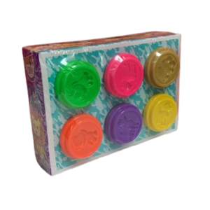 PLASTI KIDS MASA X 6 POTES 42148 SEBIGUS
