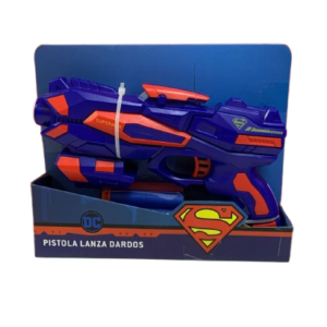 SUPERMAN PISTOLA LANZA DARDOS 52818 SEBIGUS