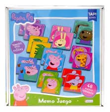 PEPPA PIG MEMO JUEGO 48 PZAS EPP06364 TAPIMOVIL