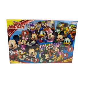 MICKEY PUZZLE X 4 DCH 07690 TAPIMOVIL