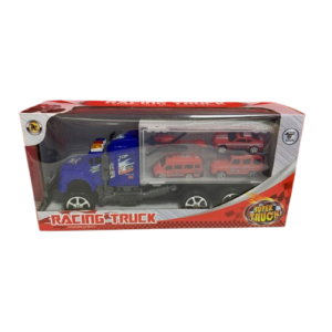 CAMION FRICCION CON AUTOS EMERGENCIA 54641 SEBIGUS