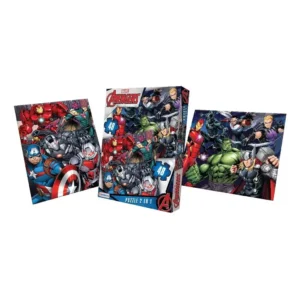 AVENGERS PUZZLE X 2 48 PZAS VAV03440 TAPIMOVIL